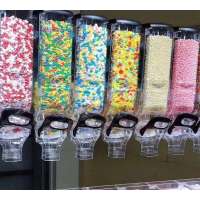 Hot selling Wall Mounted Dry Food Dispenser Candy Dispenser